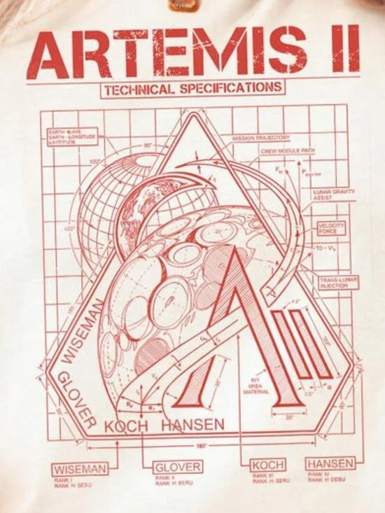 Artemis II Mission To The Moon, Moon Mission Shirt, Rocket Launch Shirt Spa 256 - Picture 2 of 5